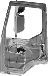 implantation porte droite